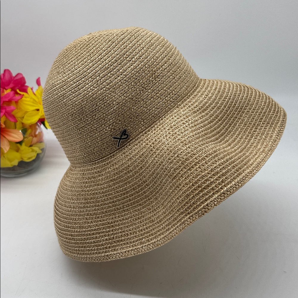 Betmar New York Elegant Tan Wide-Brimmed Hat HT9271G - Picture 2 of 5